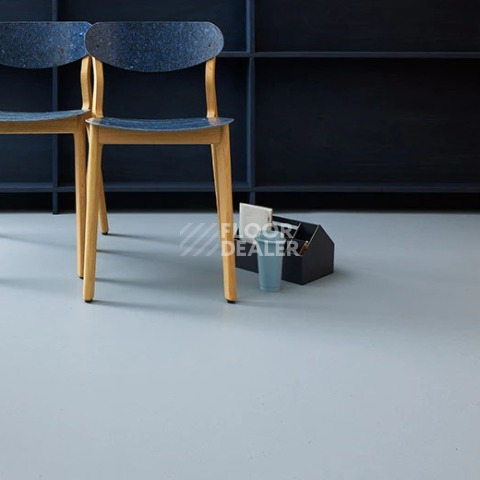 Forbo Marmoleum Solid Cocoa 3586 indigo milk фото 3 | FLOORDEALER